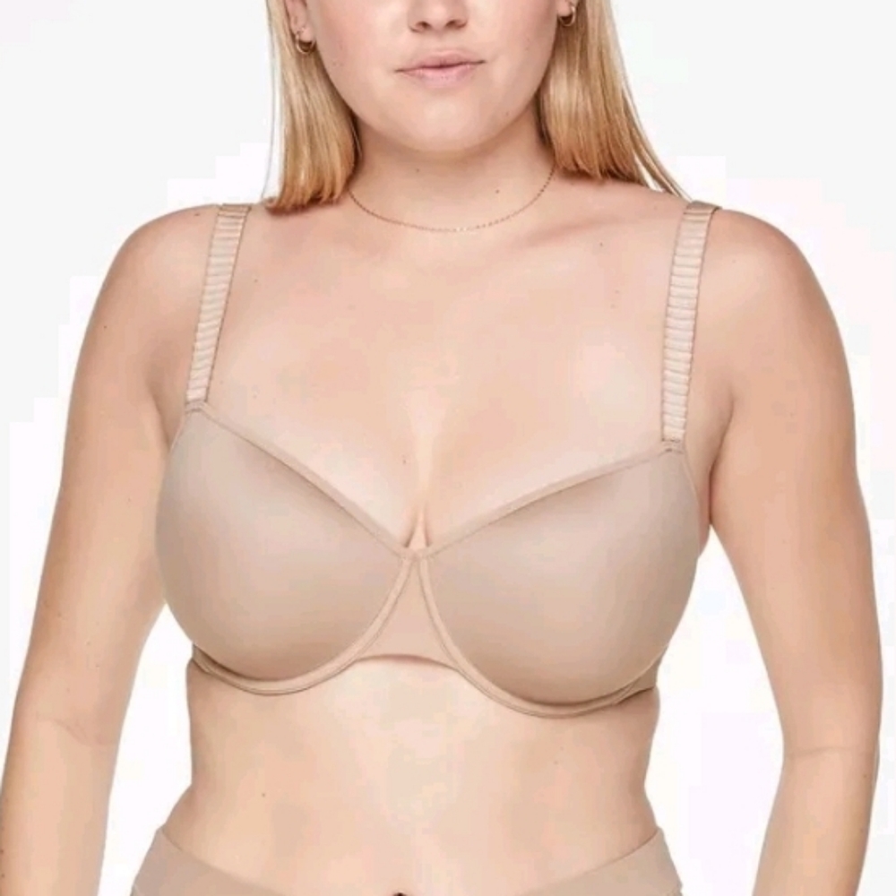 ThirdLove Bra Full Coverage Seamless Cups and Comfortable Straps 44f